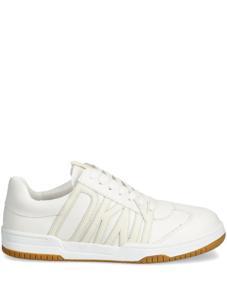  Dkny Logo-patch Sneakers - White 