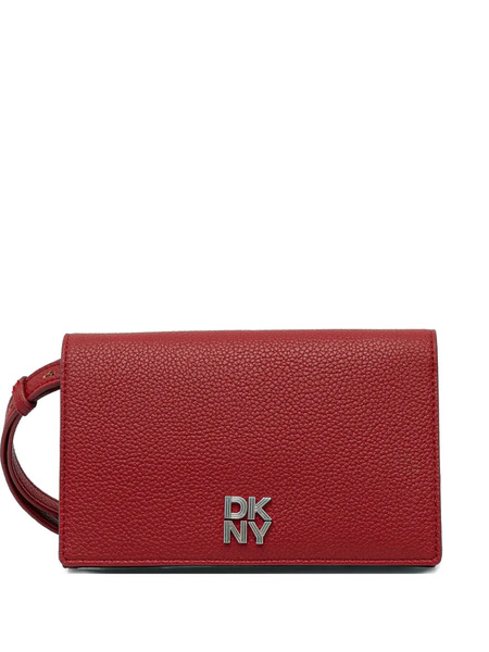  Dkny Logo-plaque Wallet - Red 