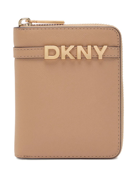  Dkny Logo-strap Wallet - Neutrals 