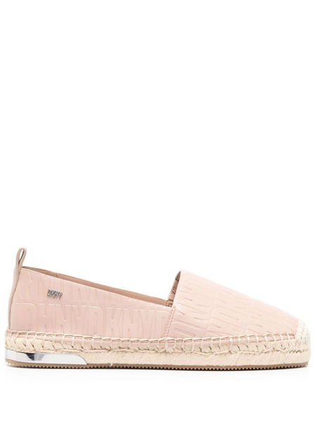  Dkny Makalina Monogram-pattern Espadrilles - Neutrals 