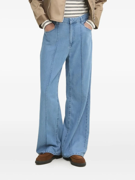  Dkny Panelled Jeans - Blue 