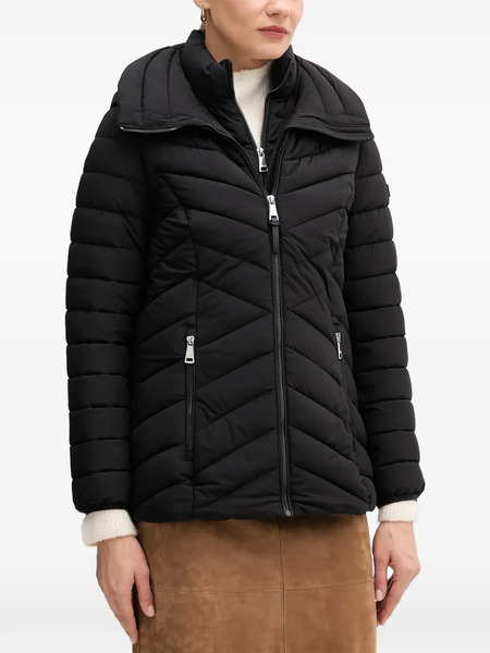  Dkny Quilted Jacket - Black 