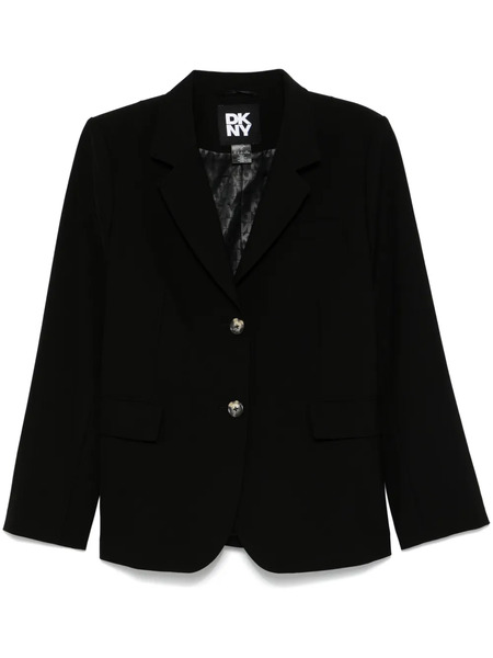  Dkny Twill Blazer - Black 