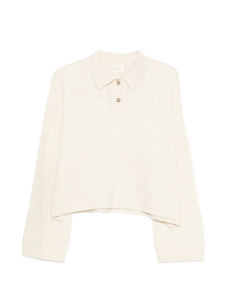  Dôen Cambridge Cable-knit Sweater - Neutrals 