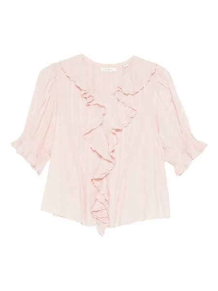  Dôen Henri Ruffled Top - Pink 