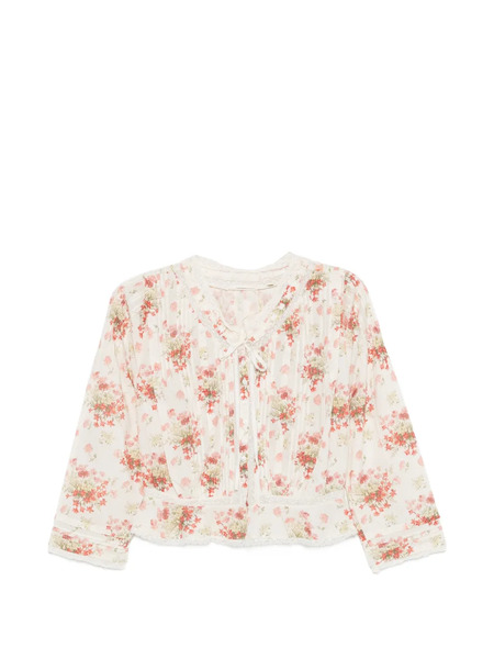  Dôen Hillock Lace Blouse - Neutrals 
