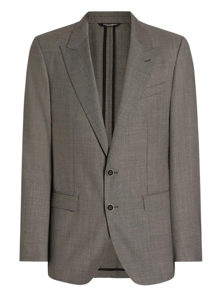  Dolce & Gabbana Buttoned Blazer - Grey 