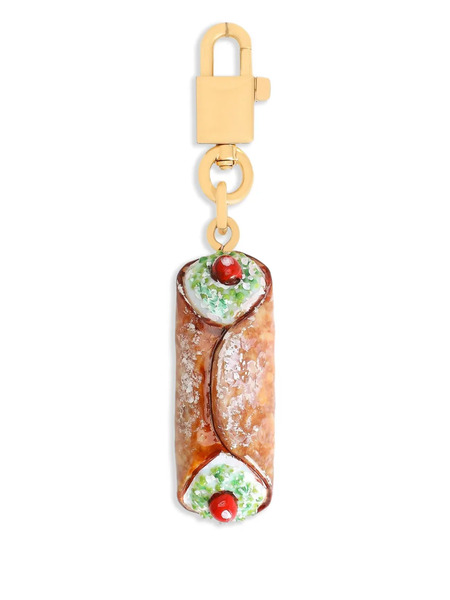 Dolce & Gabbana Cannoli Keyring - Gold 