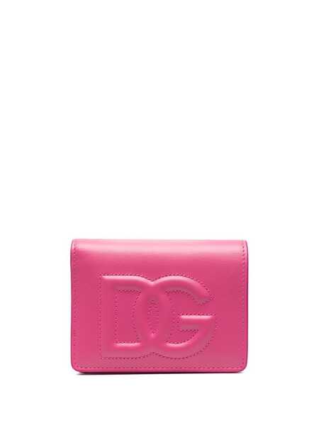  Dolce & Gabbana Dg Logo Wallet - Pink 