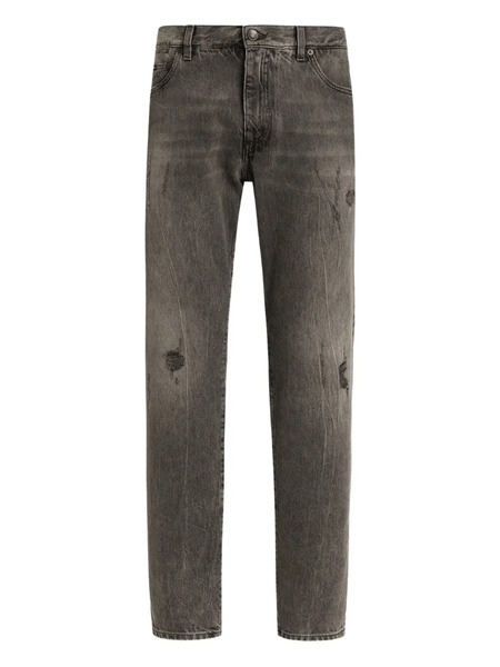  Dolce & Gabbana Distressed-effect Jeans - Grey 