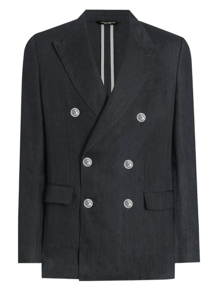  Dolce & Gabbana Double-breasted Blazer - Grey 