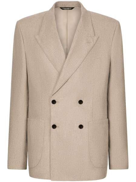  Dolce & Gabbana Double-breasted Blazer - Neutrals 
