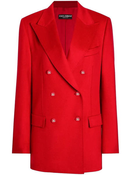  Dolce & Gabbana Double-breasted Blazer - Red 