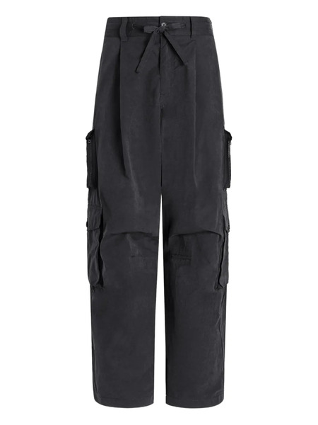  Dolce & Gabbana Drawstring Cargo Pants - Grey 