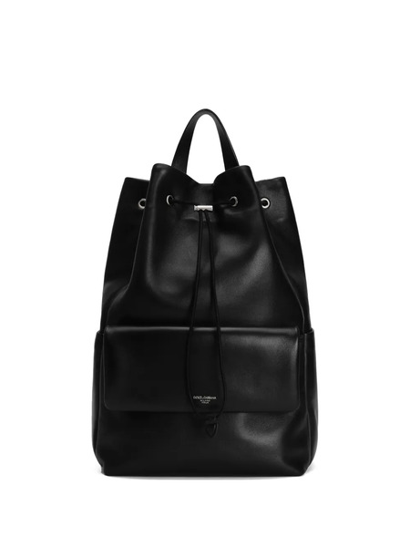  Dolce & Gabbana Drawstring-fastening Backpack - Black 