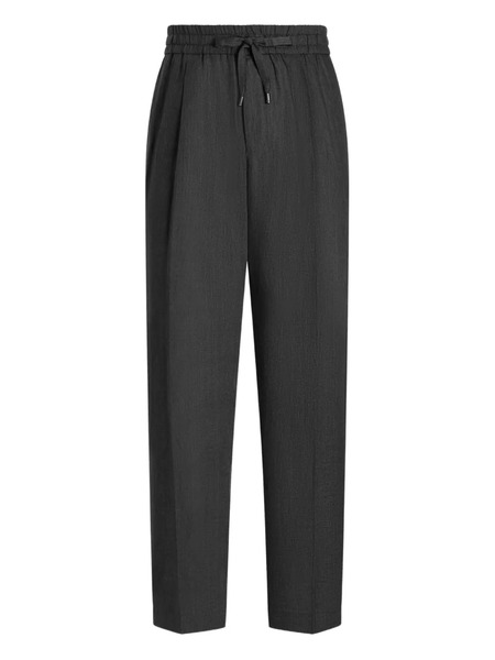  Dolce & Gabbana Drawstring Tailored Trousers - Grey 