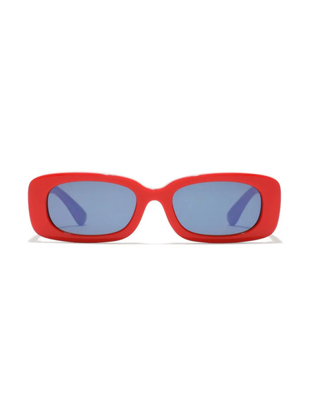  Dolce & Gabbana Eyewear Dc Charms Rectangle-frame Sunglasses - Red 
