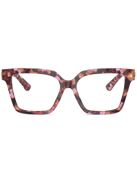  Dolce & Gabbana Eyewear Logo-plaque Frames - Pink 