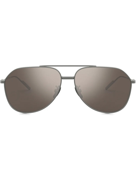  Dolce & Gabbana Eyewear Mirrored Pilot-frame Sunglasses - Grey 