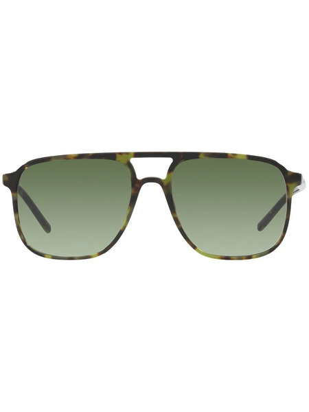  Dolce & Gabbana Eyewear Pilot-frame Sunglasses - Green 