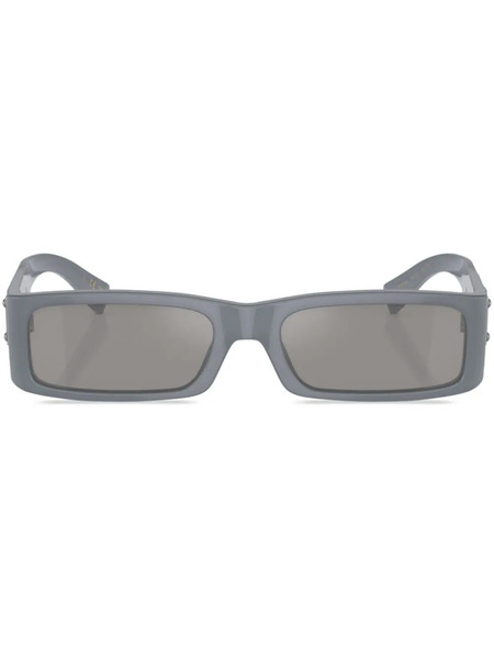 Dolce & Gabbana Eyewear Rectangle Frame Sunglasses - Grey 