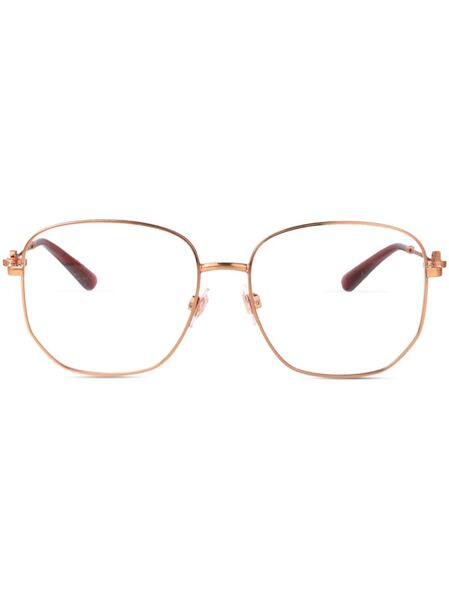  Dolce & Gabbana Eyewear Square-frame Glasses - Gold 