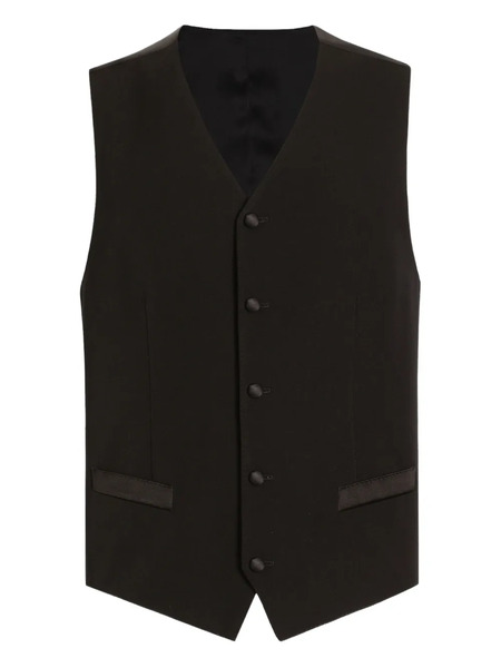  Dolce & Gabbana Five-button Waistcoat - Black 