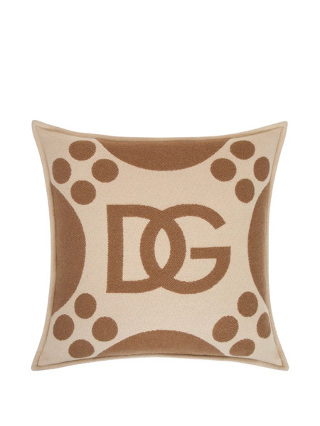  Dolce & Gabbana Jacquard Cushion - Neutrals 