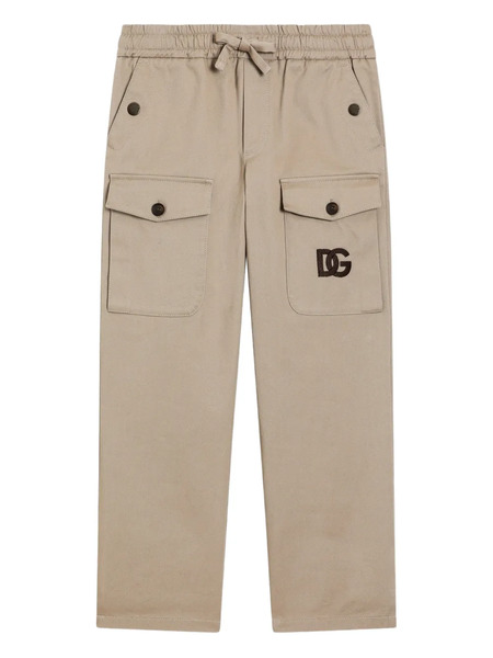  Dolce & Gabbana Kids Cargo Trousers - Neutrals 