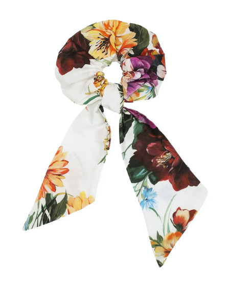  Dolce & Gabbana Kids Cotton Headband - White 