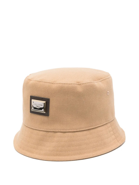  Dolce & Gabbana Kids Logo-plaque Hat - Neutrals 