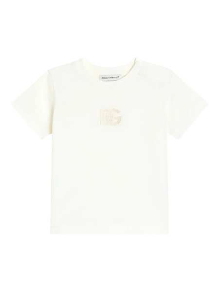  Dolce & Gabbana Kids Logo T-shirt - White 