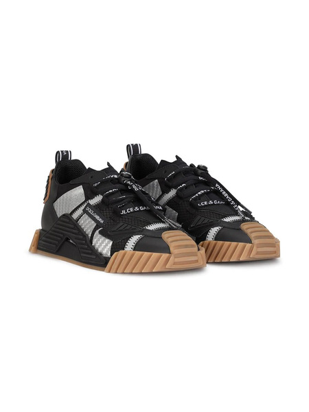  Dolce & Gabbana Kids Ns1 Panelled Sneakers - Black 