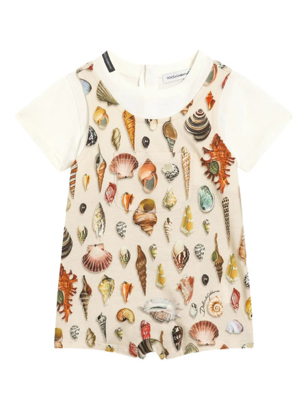  Dolce & Gabbana Kids Printed Shorties - Neutrals 