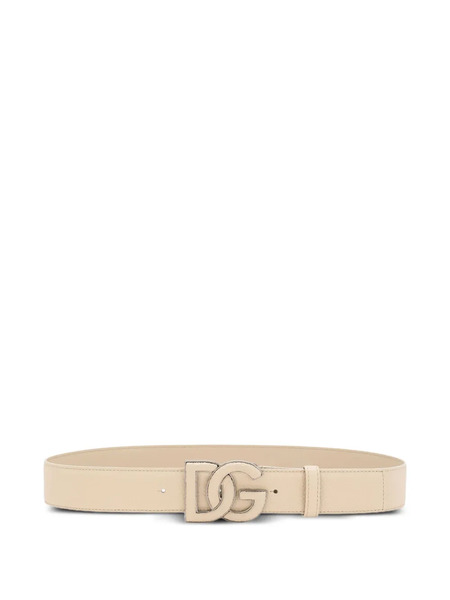  Dolce & Gabbana Leather Belt - Neutrals 