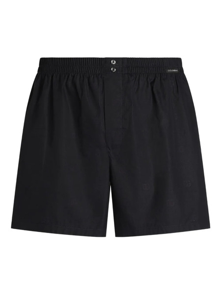  Dolce & Gabbana Logo Buttoned Boxers - Blue 