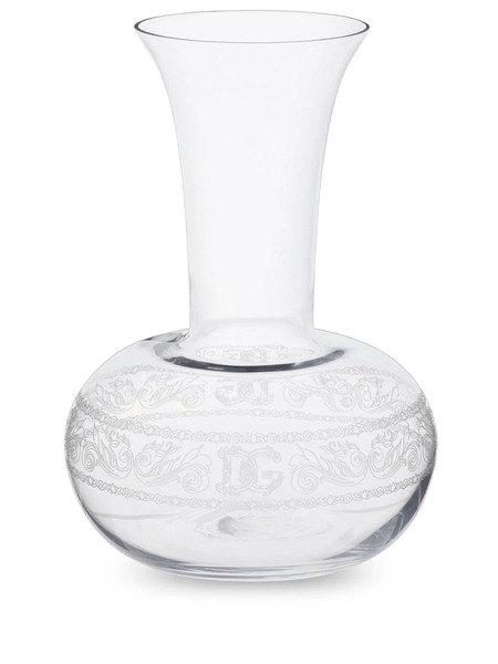  Dolce & Gabbana Logo-embellished Wine Pitcher - White 