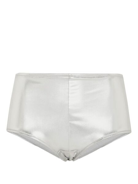  Dolce & Gabbana Low-rise Foiled Briefs - Silver 