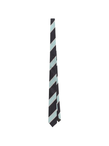 Dolce & Gabbana Martini Striped Tie - Blue 