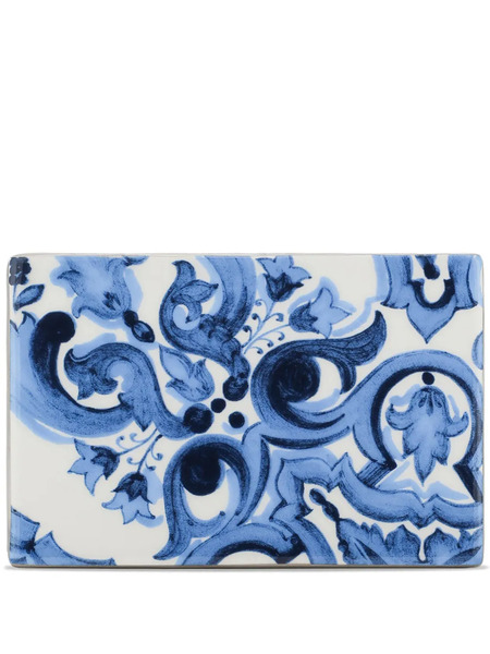  Dolce & Gabbana Medium Porcelain Coaster - Blue 