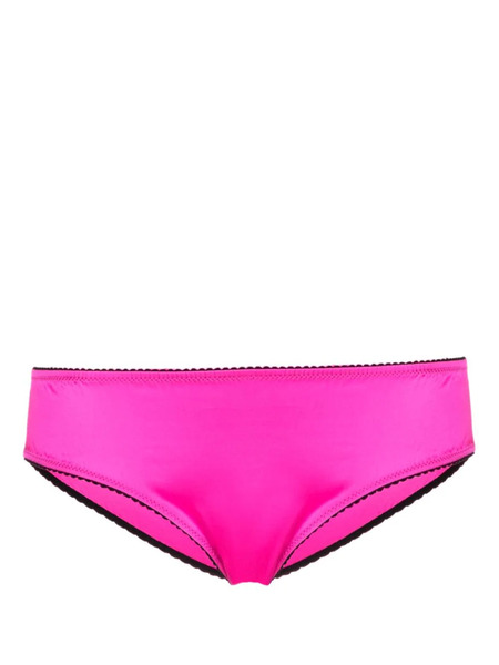  Dolce & Gabbana Mid-rise Satin Briefs - Pink 