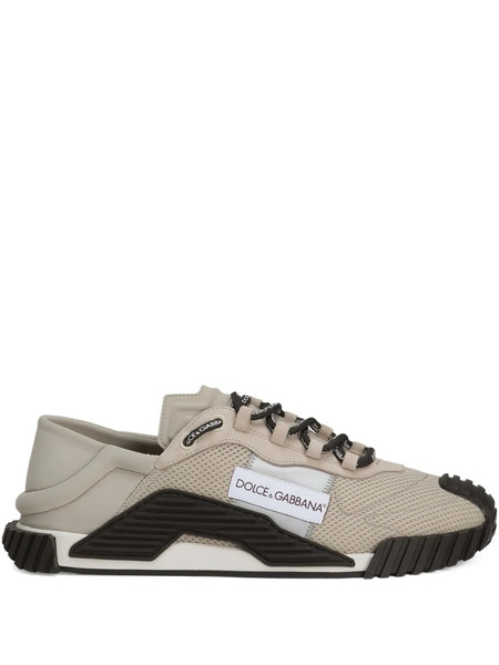  Dolce & Gabbana Ns1 Mesh-panel Sneakers - Grey 