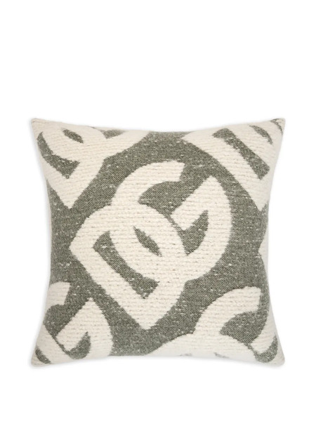  Dolce & Gabbana Patterned Cushion - Green 