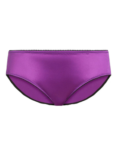  Dolce & Gabbana Satin Briefs - Purple 