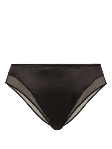  Dolce & Gabbana Silk Briefs - Black 