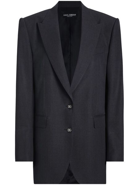  Dolce & Gabbana Single-breasted Blazer - Grey 