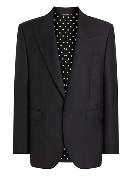  Dolce & Gabbana Single-breasted Jacket - Blue 