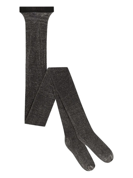  Dolce & Gabbana Sparkling Socks - Black 