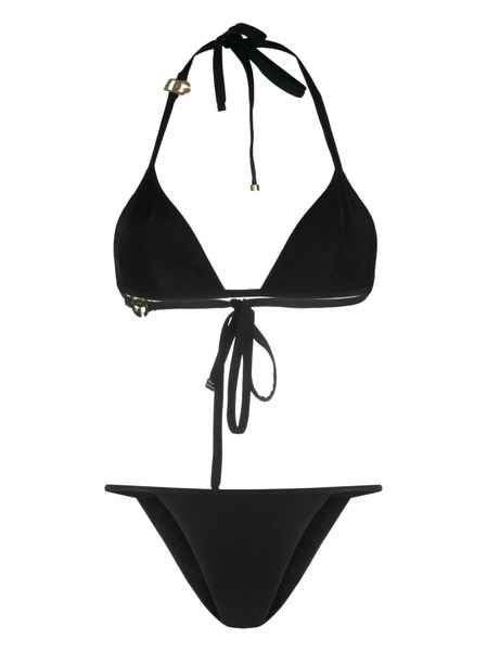  Dolce & Gabbana Triangle-cup Bikini Set - Black 