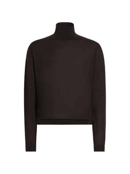  Dolce & Gabbana Turtleneck Sweater - Brown 
